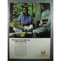1979 JAL Japan Air Lines Ad - We look After You