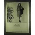 1979 Halston Fashion Ad - Frost Bros.