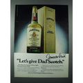 1979 Jameson Irish Whiskey Ad - Let's Give Dad