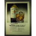 1979 Jameson Irish Whiskey Ad - On The Rocks
