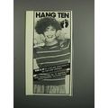 1983 Hang Ten Fashion Ad - Sweater