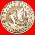 SHIP: PORTUGAL ★ 200 ESCUDOS 1543 1993 UNC MINT...