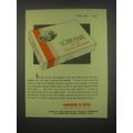 1949 Sobranie American Blend No. 50 Cigarettes Ad - that first of the day