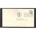 FDC 1863 22c John Audubon (No Cachet-Typed/A) C...