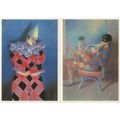The Clown Dressing Room Pierrot Adrian George 2...
