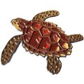 Turtle Sea Creature Marine Animal Brooch Metal ...