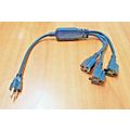 CABLE DE CORRIENTE CON 3 TOMAS PARA USAR EQUIPO...
