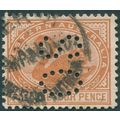 Western Australia 1908 4d pale chestnut Officia...