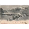 Brunnen und Urirothstock, 1903 - Photoglob AK