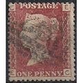 1858 SG43 1d Red Plate 94 Good/Fine Used Check ...