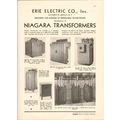 erie electric company 1943 niagara transformers...