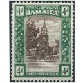 Jamaica 1921 SG100 4d Brown & Deep Green Mounte...