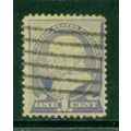 Used 212 1c Benjamin Franklin Barely Clears M01450