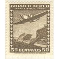 Chile 1934 (Air) - SG240 - 50c brown - Junkers ...