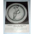 1960 Maidenform Cymbal Strapless Bra Ad - Real ...