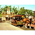 Horse-Drawn Streetcar Disneyland Anaheim CA Vin...