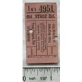 Vintage: 5d Stage ticket Douglas Corp., Broadwa...