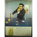 1957 Jose Cuervo Tequila Ad - Which comes first.. the Lemon or the salt?