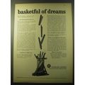 1960 Outboard Marine Ad - basketful of dreams