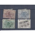 Belgium stamps. 1879 Railway Parcels used lot. ...