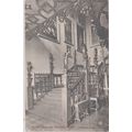 Grand Staircase Hatfield House Hatfield Hertfordshire Postcard (QHER365)