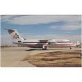 American Airlines BAE 146 200A Aircraft Postcar...