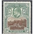 St Helena 1903 SG55 1/2d Brown & Grey-Green Mou...