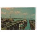 The new fish docks Grimsby Lincolnshire with tr...