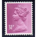 Sg X919 31p PURPLE 2B MACHIN MINT (U110)