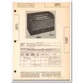 puritan model 515 5-tube am radio receiver sams...