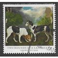 1991 31P 'DOGS - PAINTINGS' FINE USED (EBID58-740)