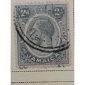 Jamaica KGV 1912 2d Grey Used SG 60 postage sta...