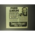 1940 SweetHeart Soap Ad - Pure