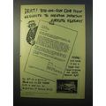 1951 Nash Ambassador Airflyte Car Ad - Rod-and-Gun Club