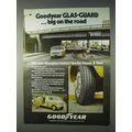 1971 Goodyear Glas-Guard Tire Ad - Big on the Road