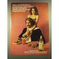 1972 Seagram's Extra Dry Gin Ad - Make a Red Baron