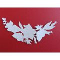 6 x Tattered Lace Die Cuts Winter Hellebore Swa...