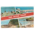 multiview, THE DYFED COAST, WALES used postcard...