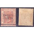 Straits Settlements 1891 Queen Victoria 30c on ...