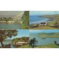 Isle Of Skye Boats Ships Rainbow Scottish 4x 19...