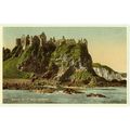POSTCARD DUNLUCE CASTLE GIANTS CAUSEWAY ANTRIM ...