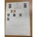 6 x VINTAGE MEXICO MEXICAN HINGED STAMPS (LL)