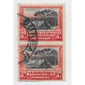 AFRICA SOUTH 1927 SG35 3d GROOT SCHAUR VERTICAL...