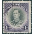 Niue 1944 1s black & violet SG95 used