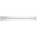 Bracelet #048 silver tone Napier crystal 7.5 in...