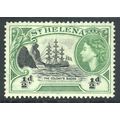 St. Helena 1953 - SG153 ½d black and green - Ba...