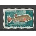 FRENCH SOMALI COAST 1958 ANIMALS FISHES BIRDS 4...