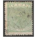 Fiji 1881 SG40a 2d Blue-Green Fine Used . .. .