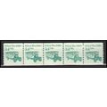 2123 3.4c School Bus Very Fine MNH Dry Gum PNC ...