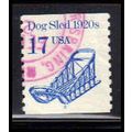 Used 2135 17c Dog Sled Fine CNS 2 PA5996